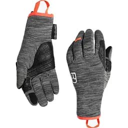 Рукавиці жіночі Ortovox Fleece Light Glove Women XS Чорний-Сірий - мініатюра 2
