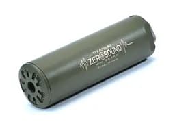 Саундмодератор Zerosound TITAN MINI BRAKE 9 мм різьба 15*1 Olive
