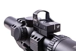 Приціл Burris M-Tac 1X-4X-24mm ILLUM Ball C / Q matte W / FF - мініатюра 3