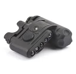 Тактичний ліхтар Airsoft Wadsn Gen 3 на шолом (Чорний) - мініатюра 2