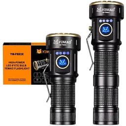 Тактичний ліхтар YEMAO YM-F883X потужний LED Zoom USB