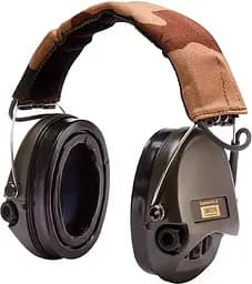 Наушники Sordin Supreme Pro X с LED фонарем олива