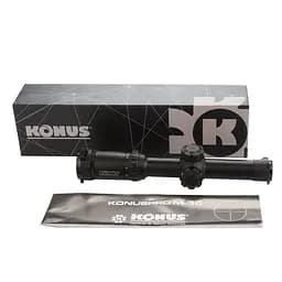 Оптичний приціл Konus KonusPRO M-30 1-4x24 Circle Dot IR - мініатюра 4