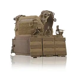 Плитоноска Kiborg GU gen.2 + 3 підсумки Coyote (1000-k66003) - мініатюра 5