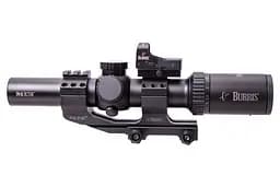 Приціл Burris M-Tac 1X-4X-24mm ILLUM Ball C / Q matte W / FF - мініатюра 6