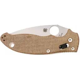 Ніж Spyderco Manix 2 CPM Cru-Wear Micarta Brown - мініатюра 3