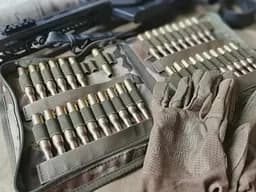 Сумка-патронташ закрита для 308 Win, 6.5 Cr, 243  на 80 шт GEN 3 мультикам з карманом та моллі - мініатюра 8