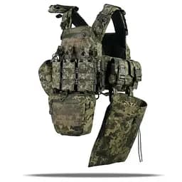 Плитоноска Kiborg GU gen.2 + 8 підсумків Pixel (1000-k45008) - мініатюра 5