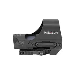 Коліматорний приціл Holosun HS510C 2MOA/65MOA red dot мультиприцільна сітка, із сонячною батареєю (HS510C-RED) - мініатюра 3