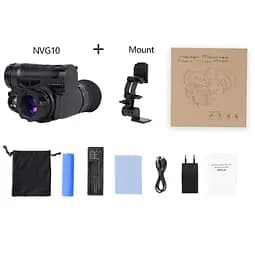 Монокуляр (прилад) з нічним баченням Vector Optics NVG 10 + WiFi на каску (до 800м) - мініатюра 10
