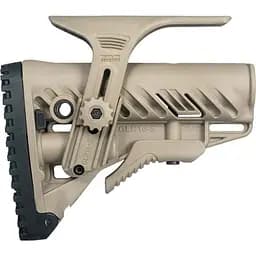 Приклад FAB Defense GLR-16 CP з регульованою щокою для AR15/M16 Tan - мініатюра 2