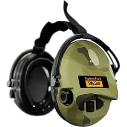 Активные наушники Sordin Supreme Pro-X с задним держателем 4 режима Camo