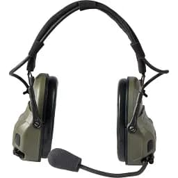 Навушники Ops-Core AMP Communication Headset-Connectorized NFMI активні верхній тримач Ranger Green - мініатюра 2