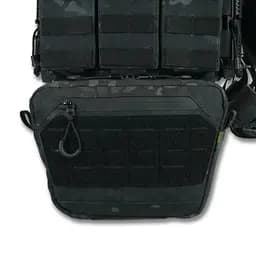 Плитоноска Kiborg GU gen.2 + 6 підсумків Black Multicam (1000-k77002) - мініатюра 8