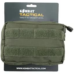 Подсумок Kombat UK Small Molle Utility Pouch Оливковый (1000-kb-smup-olgr)