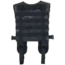 Лямки м'які для тактичних поясів РПС Kiborg з евакуаційною ручкою Black Multicam (1000-k3024) - мініатюра 4
