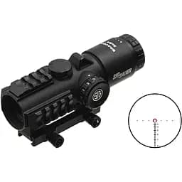 Прицел призматический Sig Optics BRAVO3 BATTLE SIGHT, 3X24MM HORSESHOE DOT ILLUM RETICLE