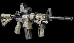 Тактична цівкa Fab Defense для М4 3 планки Пикатинни чорне - мініатюра 2