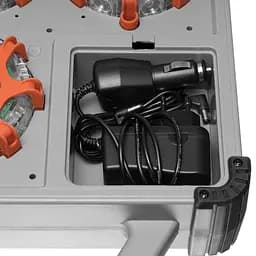 Комплект ліхтарів професійних Mactronic X-Flare (30 Lm) Red/Blue/Amber Recharg 12/220V (PSD0112) - мініатюра 8