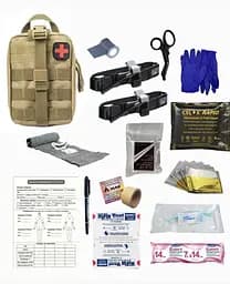 Аптечка укомплектованная №4 Rescue Ready в подсумке с быстрым сбросом