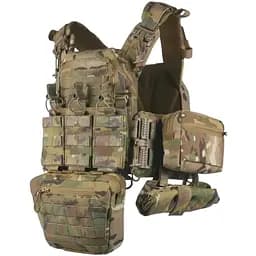 Плитоноска Kiborg GU gen.2 + 6 подсумков MultiCam (1000-k45003)