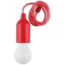 Лампа X-balog BL-15418 на батарейках светильник походный светодиодный на шнурке красная