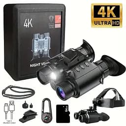 Бінокль нічного бачення Z9158 4K FHD HD 850нм (до 600м у темряві) MicroSD 64GB - мініатюра 10