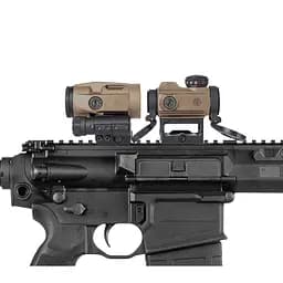 Коліматорний приціл Sig Sauer Romeo-MSR 2MOA red dot зі збільшувачем Juliet3-Micro 1-3X FDE (SORJ72011) - мініатюра 6