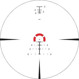 Приціл оптичний Vortex Strike Eagle 1-8x24 FFP сітка EBR-8 c підсвічуванням - мініатюра 6