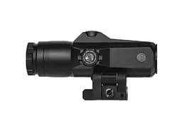 Збільшувач SIG Optics JULIET 6 MAGNIFIER, 6X24MM, POWERCAM QR MOUNT,BLACK - мініатюра 4