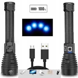Тактичний ліхтар Heckermann XHP90 Zoom 5000mAH потужний - мініатюра 6
