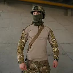 Ремінь Kiborg 3-точковий поліамідний для АК РПК Coyote (1000-k8019) - мініатюра 7