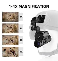 Монокуляр нічного бачення NVG50 2.5k 45° Wi-Fi 940нм (до 600м у темряві) - мініатюра 6