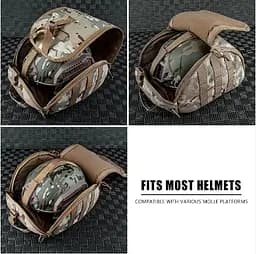 Сумка підсумок Mil-Tec для шолома з кріпленням Molle (Мультикам) - мініатюра 8