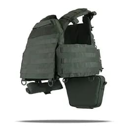 Плитоноска Kiborg GU gen.2 + 6 підсумків Khaki (1000-k55000) - мініатюра 5