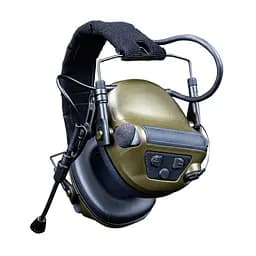 Активні захисні навушники Earmor M33 (FG) Olive з Bluetooth та гарнітурою (M33-FG) - мініатюра 2