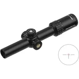 Приціл оптичний Vector Optics Aston 1-6x24 (30 мм) illum. SFP