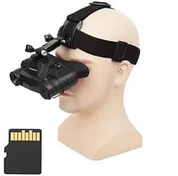 Прибор ночного видения G1 4.5х 1920x1080P 940nm с креплением на голову + карта 32Гб