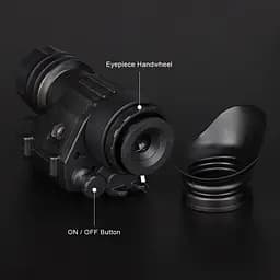 Тактичний монокуляр нічного бачення Night Vision PVS-14 + адаптер на шолом L4G24 + J-arm Mount + Ріг дугою - мініатюра 7