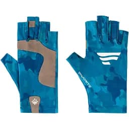 Рукавички Favorite Solar Fishing Gloves 5 Cut S/M к:blue