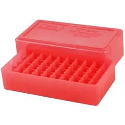 Коробка для патронов MTM 50 шт. красная