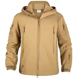 Тактична куртка флісова з підкладкою Solve KT6001005 Койот Shark Skin Softshell Assault розмір L - мініатюра 1