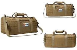 Тактична сумка похідна Solve Койот Laser cut MOLLE на 40 л KT6003105 - мініатюра 1