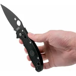 Ніж Spyderco Manix 2 Black Blade - мініатюра 4