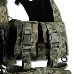 Плитоноска Kiborg GU gen.2 + 8 підсумків Pixel (1000-k45008) - мініатюра 9
