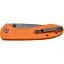 Ніж CJRB Feldspar Black Blade Orange - мініатюра 4