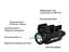 Фонарь с ЛЦВ Olight Baldr S Green Laser Black - миниатюра 13