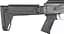 Щека Magpul для примеров MOE для АК и Zhukov - S 0.25’’ black - миниатюра 2