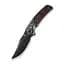 Ніж cкладний Weknife Skynix WE24087-4 Black & Red Carbon - мініатюра 2