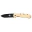 Ніж Esee Knives Avispa Black Blade D2 Nylon Desert Tan - мініатюра 1
